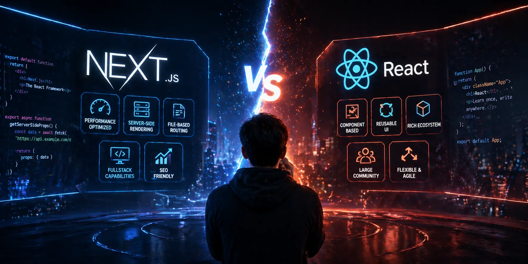 Next.js vs React di 2026: Panduan Lengkap Memilih Framework yang Tepat